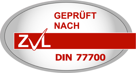 DIN 77700-zertifiziert