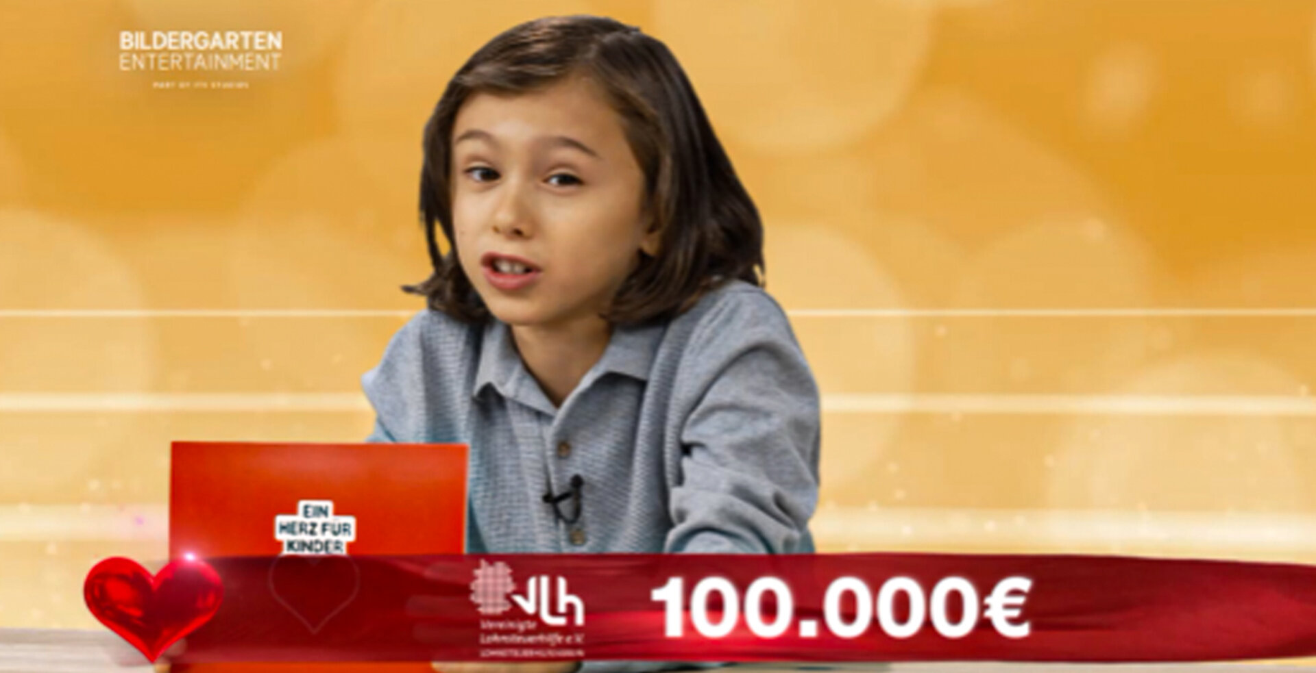 VLH: 100.000 Euro für "Ein Herz für Kinder" 