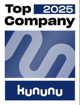 Siegel: Top Company 2025 kununu Siegel: Top Company 2025 kununu